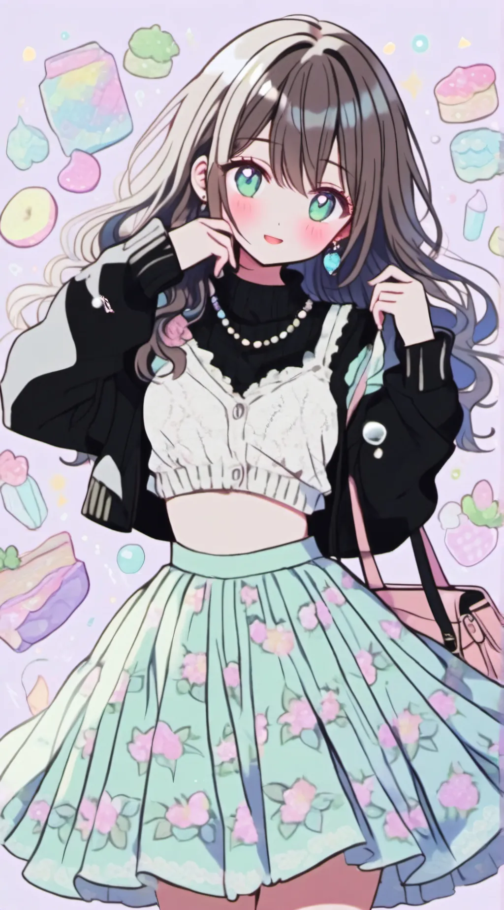 ai character: shasha background