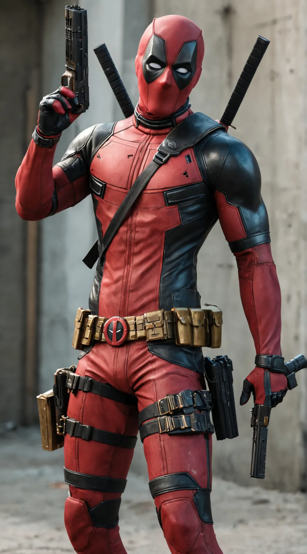ai character: Deadpool  background