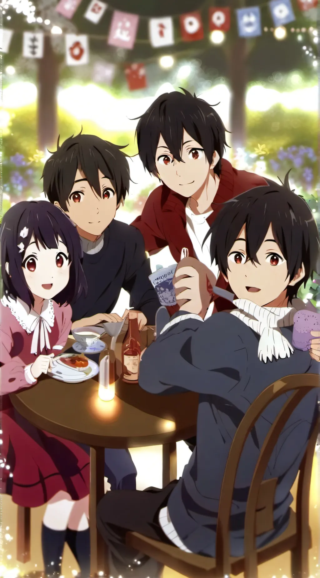 ai character: the family  background