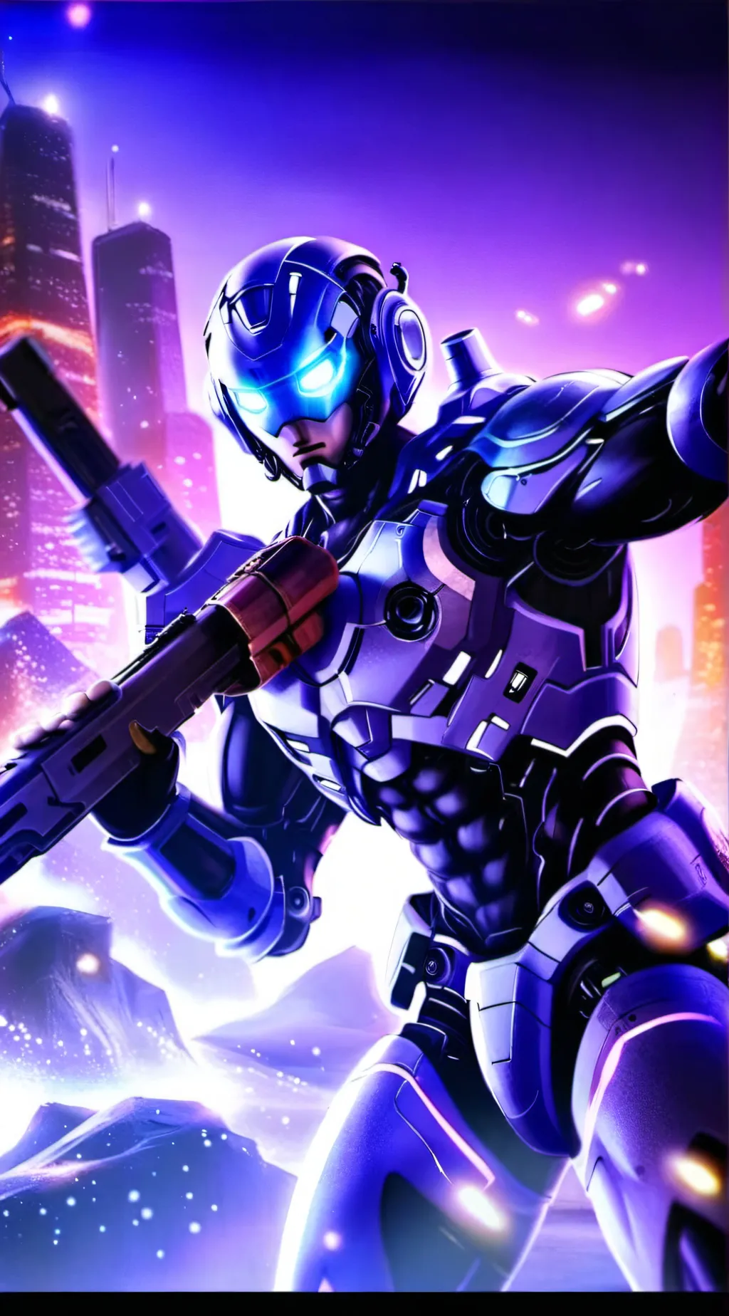 ai character: Murder Drones background