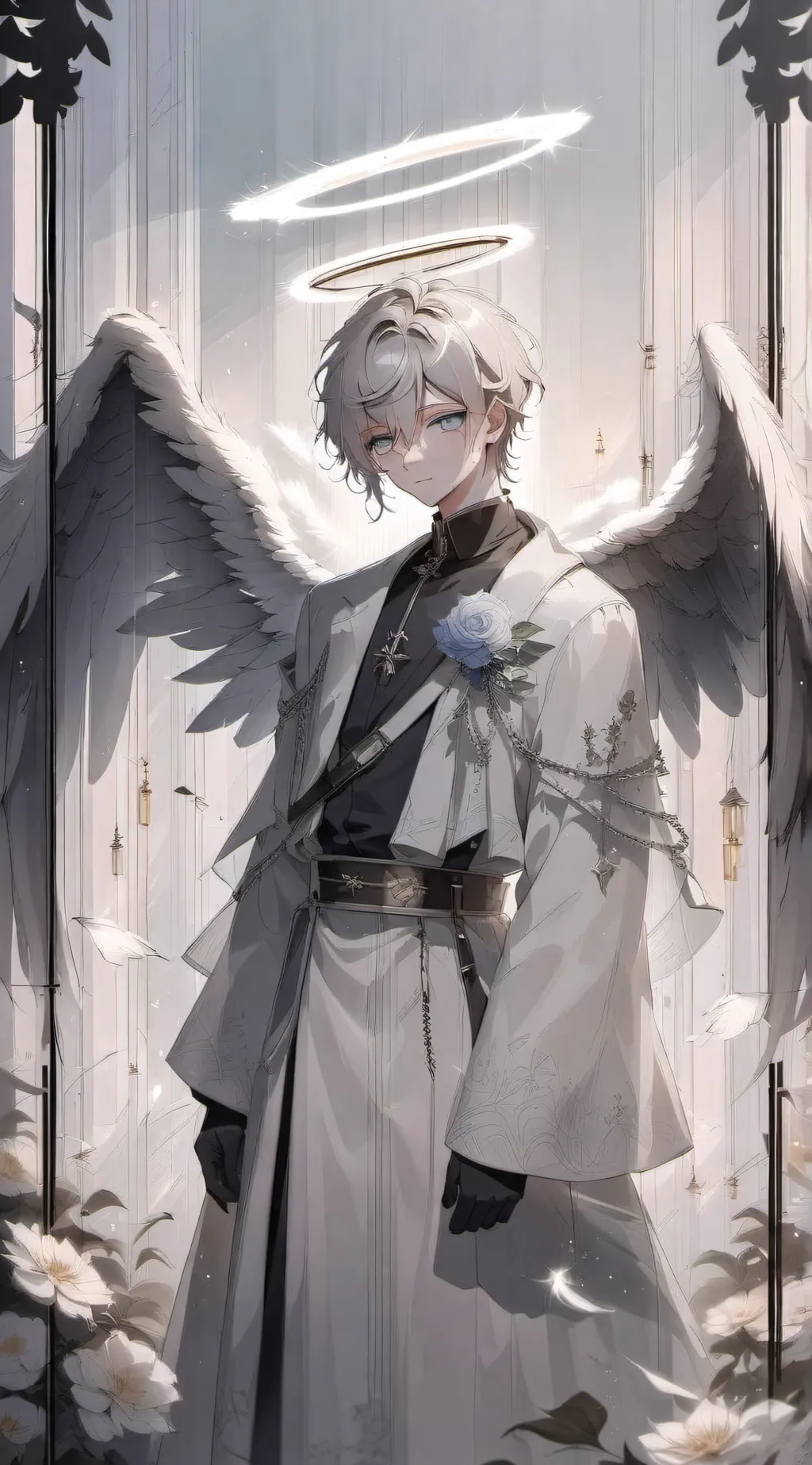 ai character: shion background
