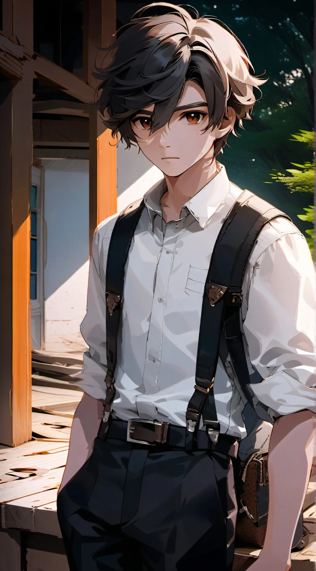 ai character: Nick background