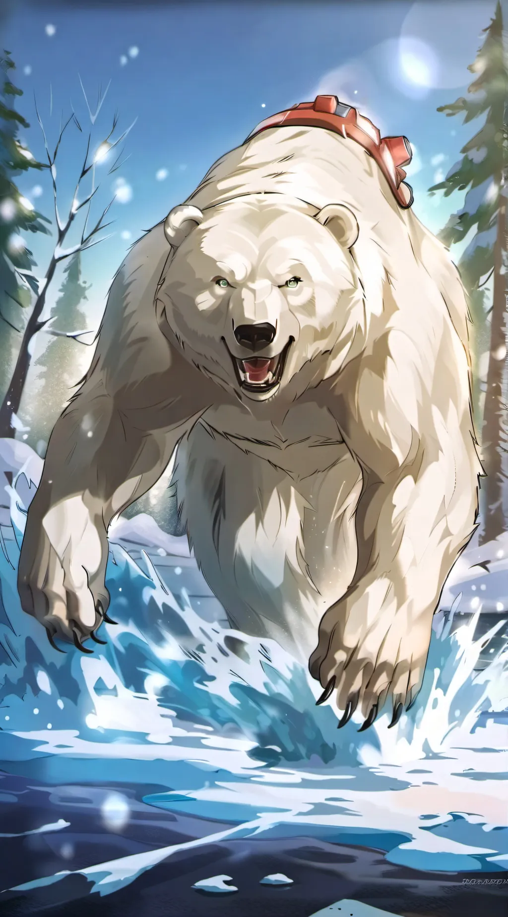 ai character: Polaris background