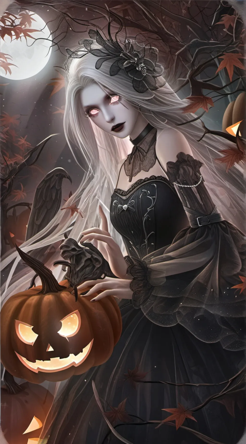 ai character: The Pale One background