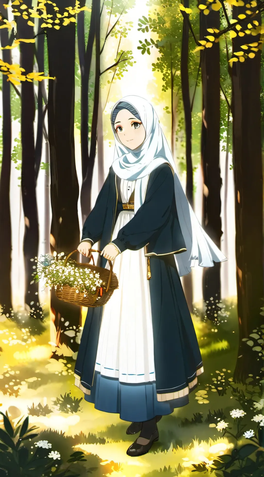 ai character: Alyssa (Muslim)  background