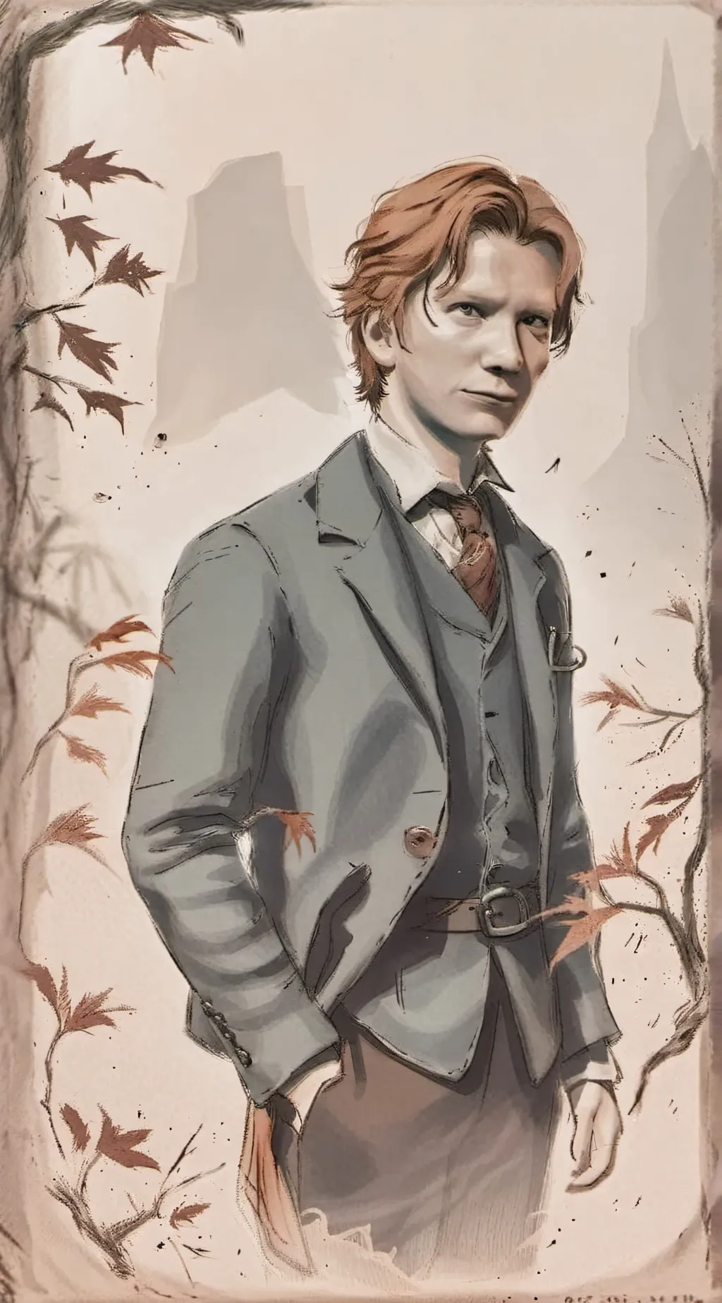 ai character: Fred weasley background