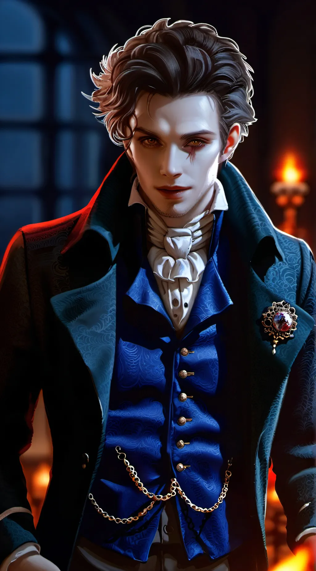 ai character: Vincent background