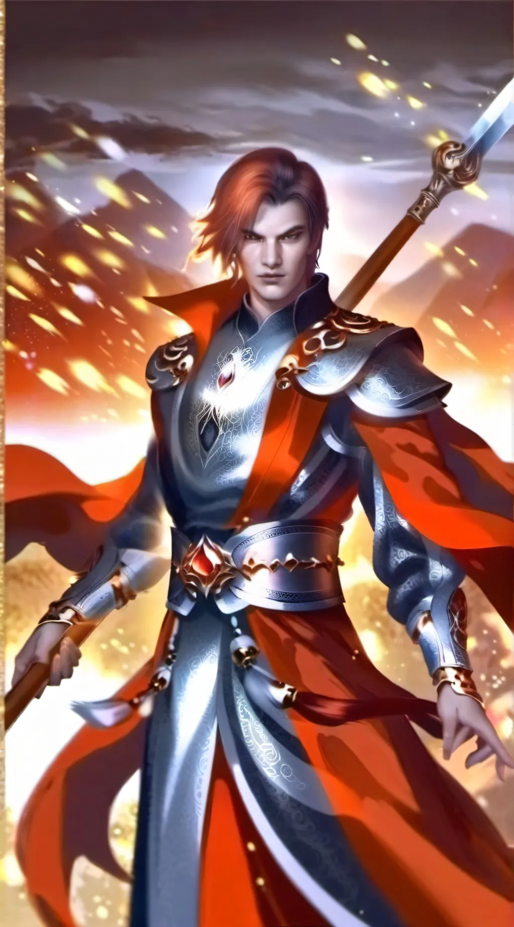ai character: 火彪 background