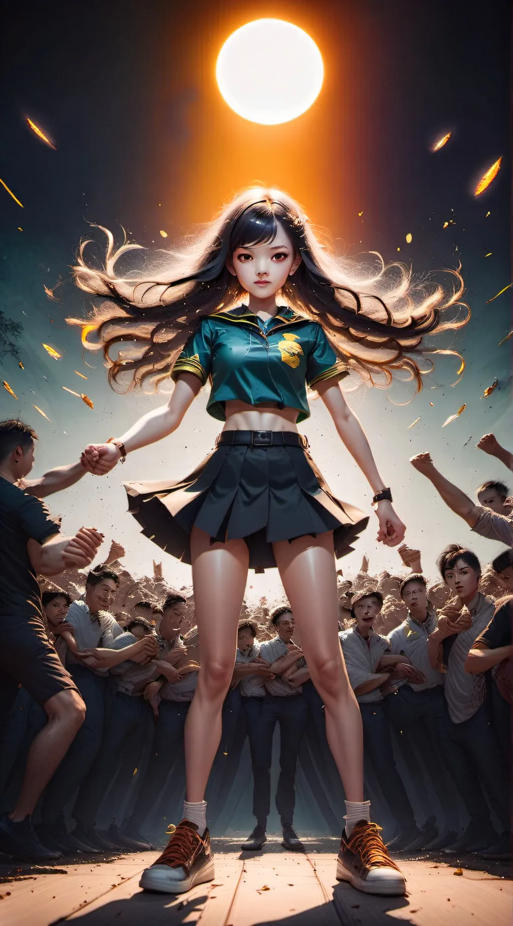 ai character: HH mean girls background