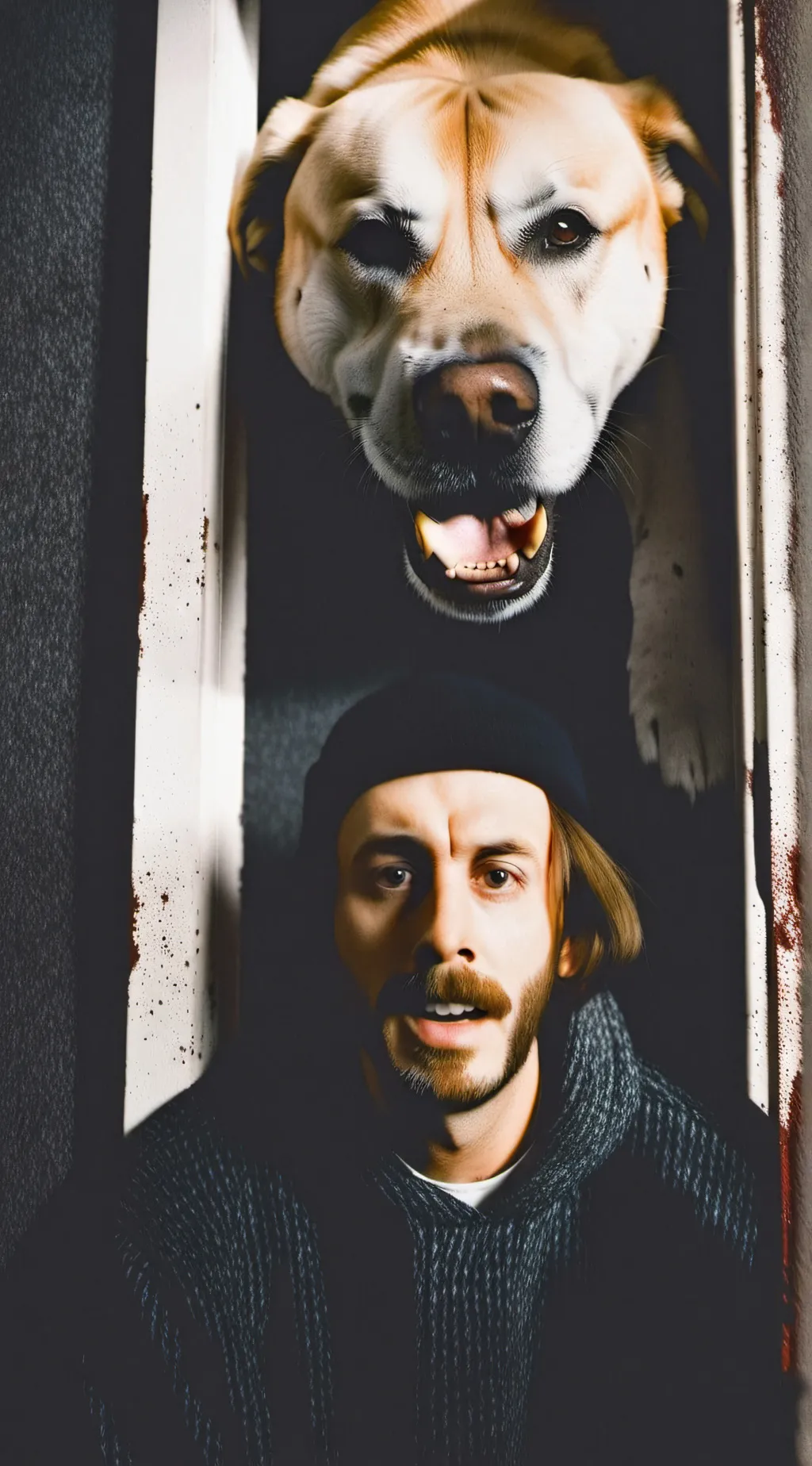 ai character: Dog Nightmare background