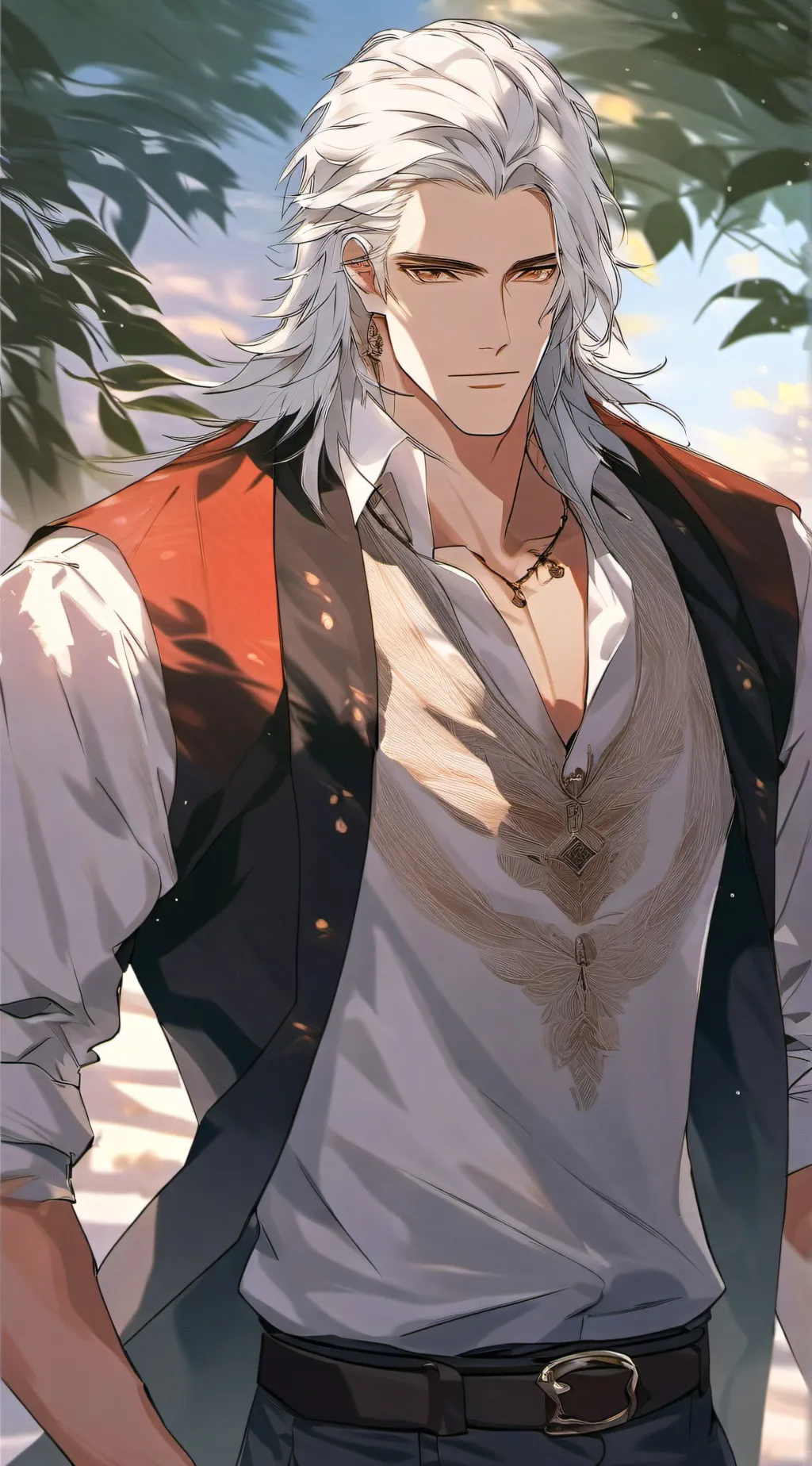 ai character: james lock background