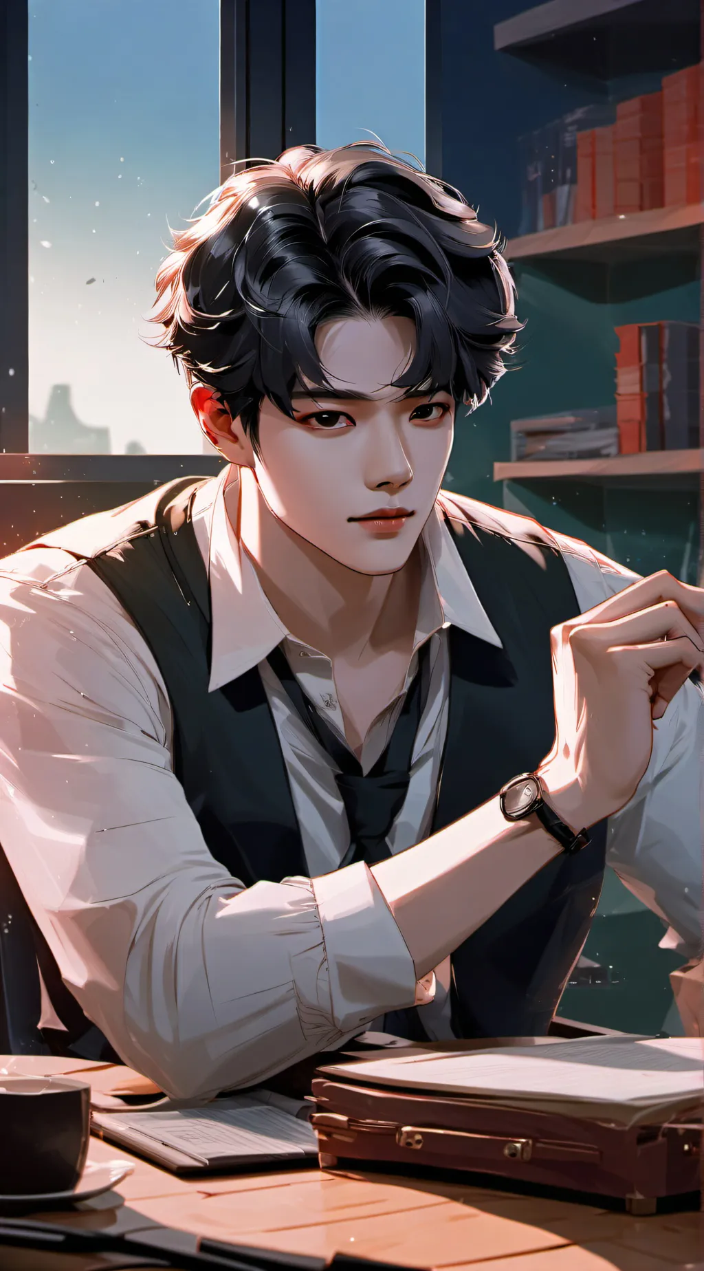 ai character: Gabriel background