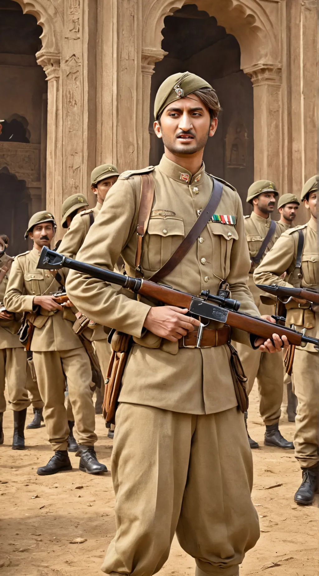 ai character: 36th regiment 2!! background