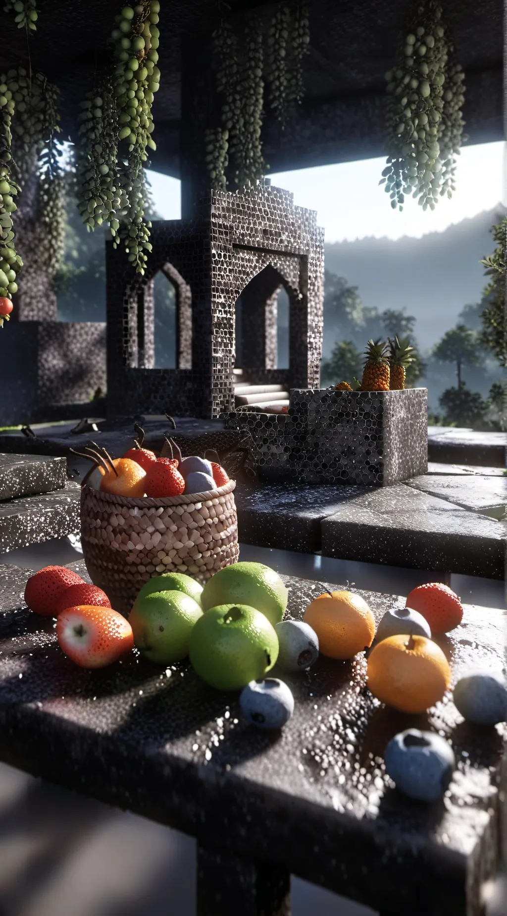 ai character: Blox Fruits background