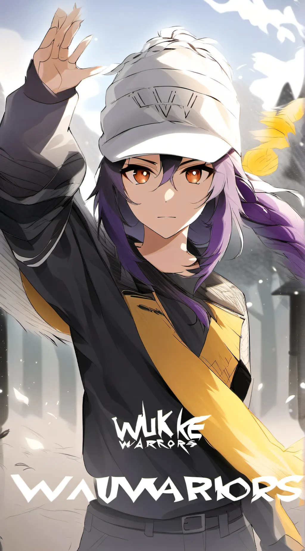 ai character: Waukee warriors background