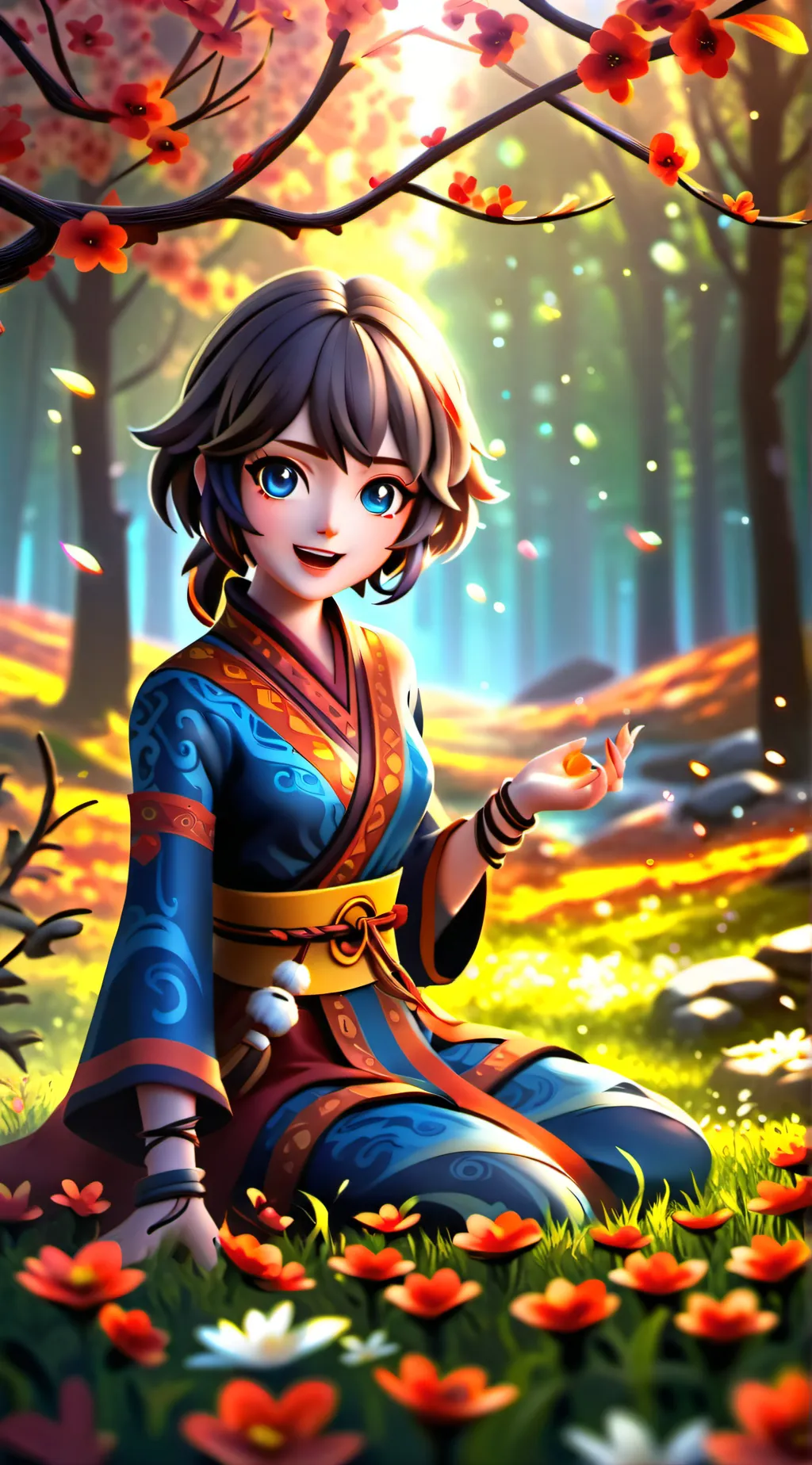 ai character: Yuvi background
