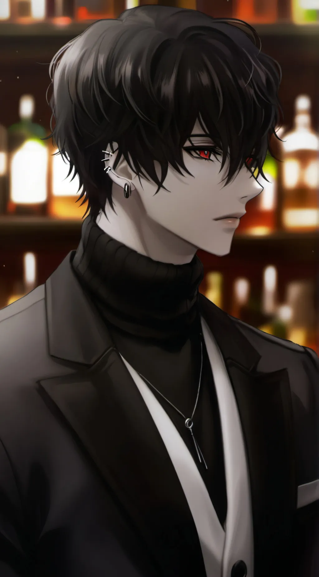 ai character: Ron Haitani  background