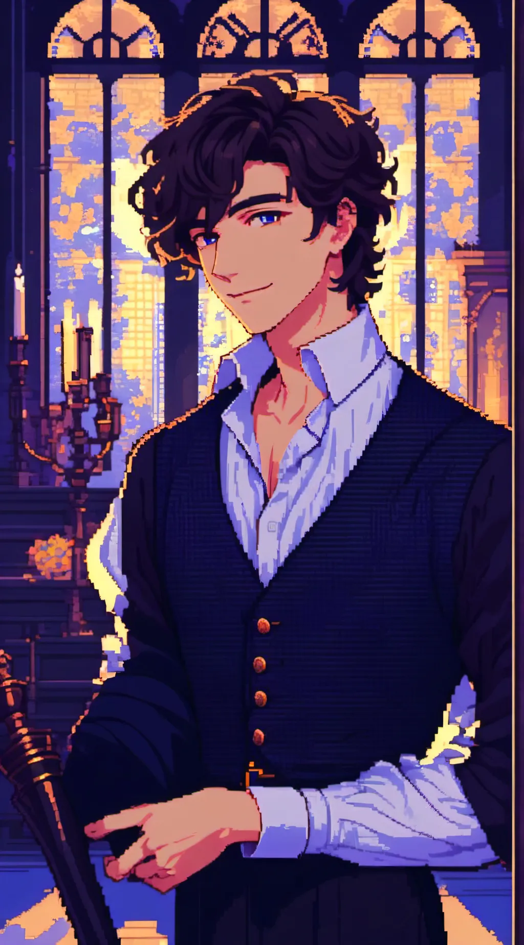ai character: David background