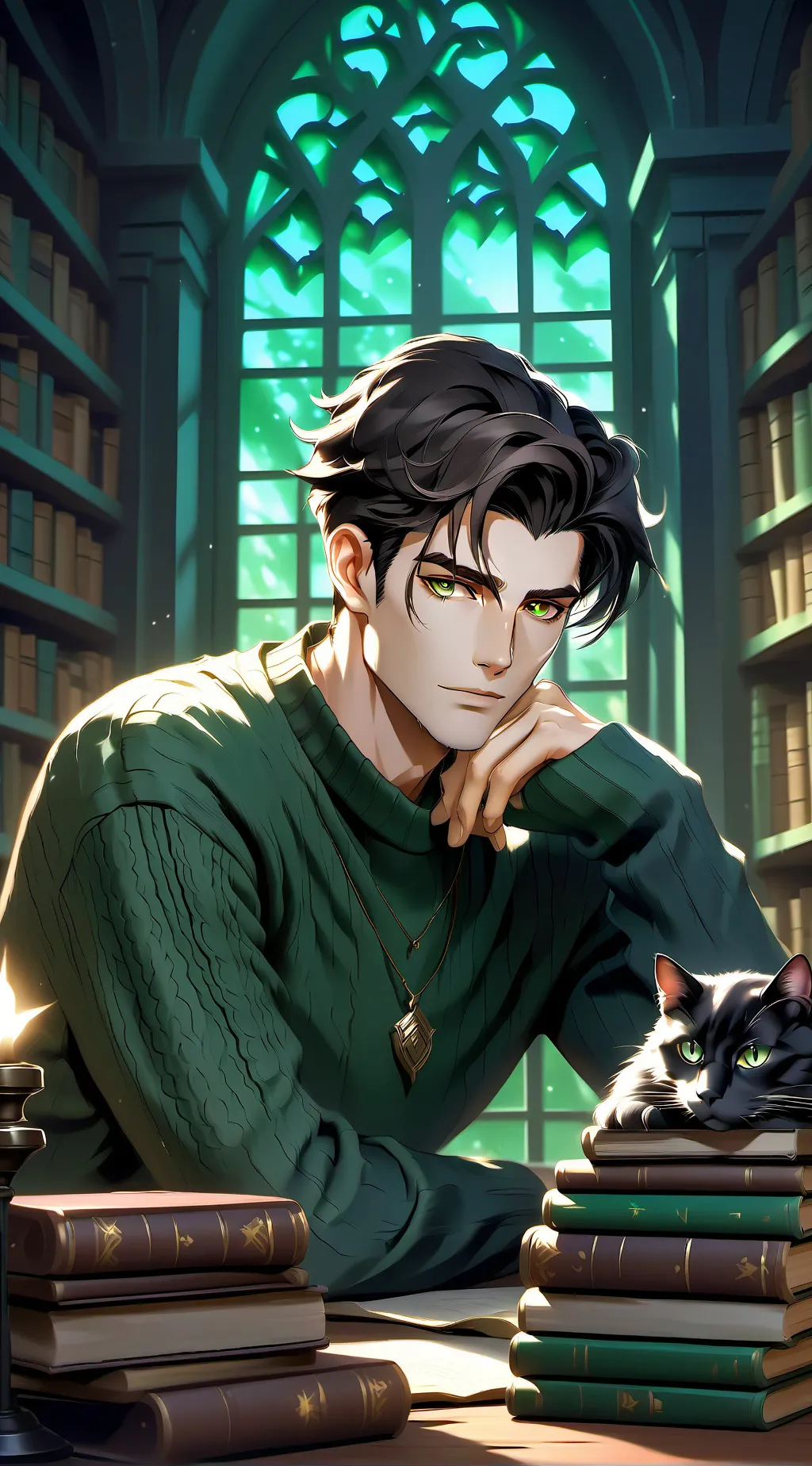 ai character: Henry background