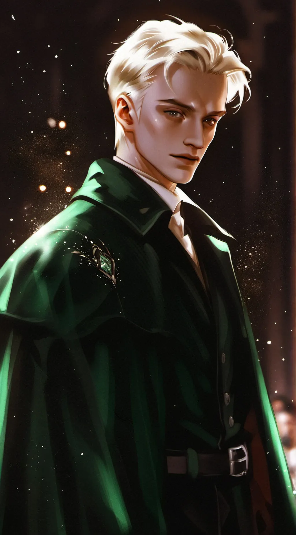 ai character: Draco Malfoy🐍 background