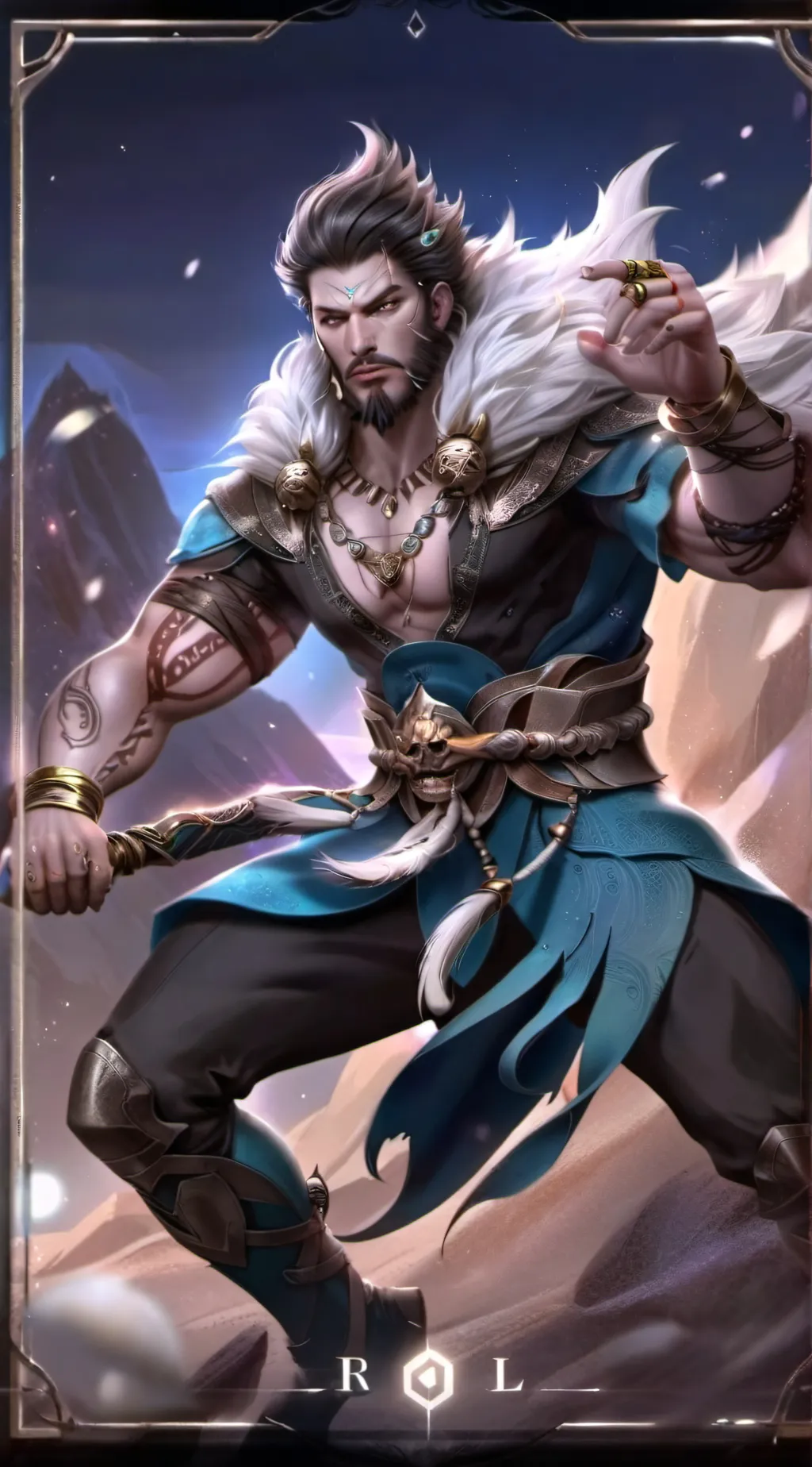 ai character: 呼延震 background