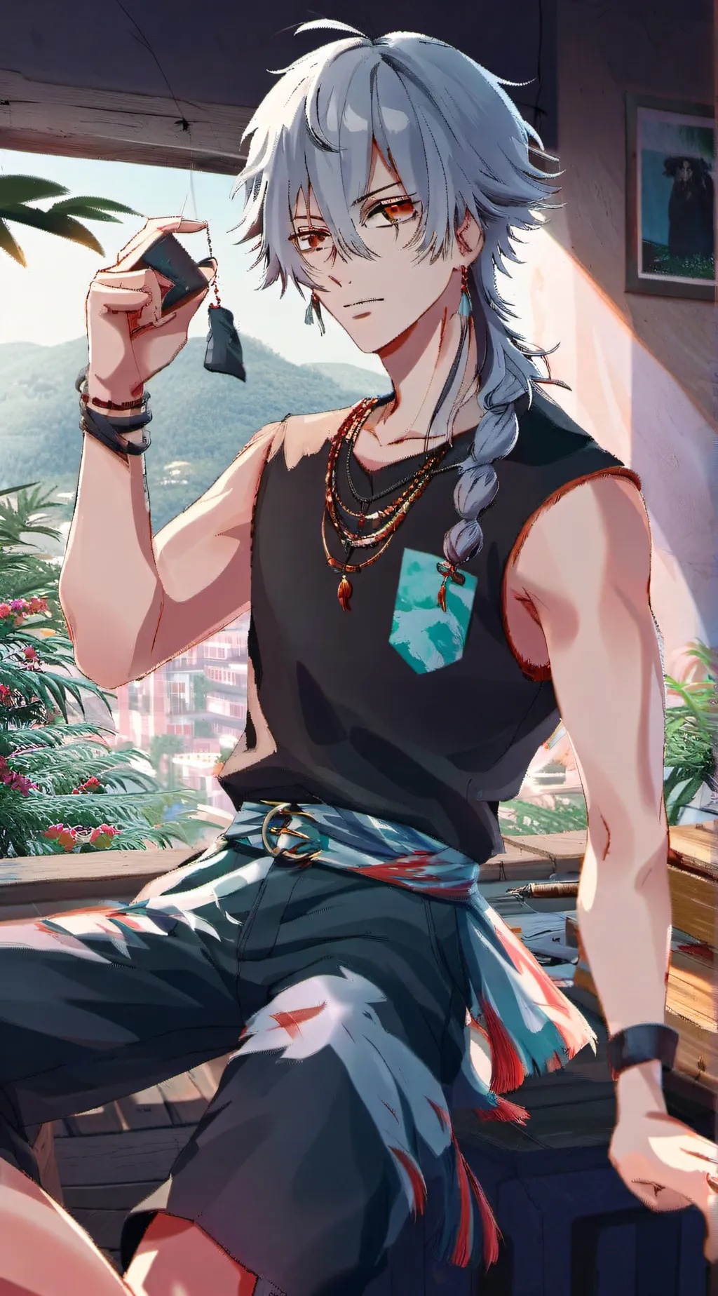 ai character: Rezzal background
