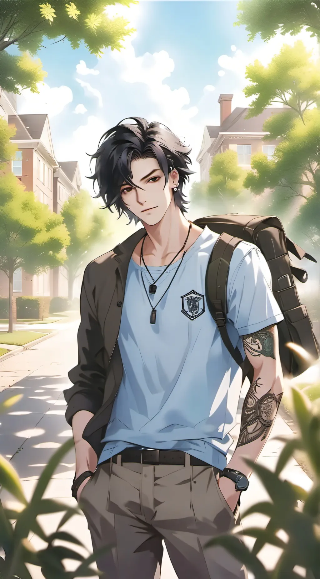 ai character: Aiden background