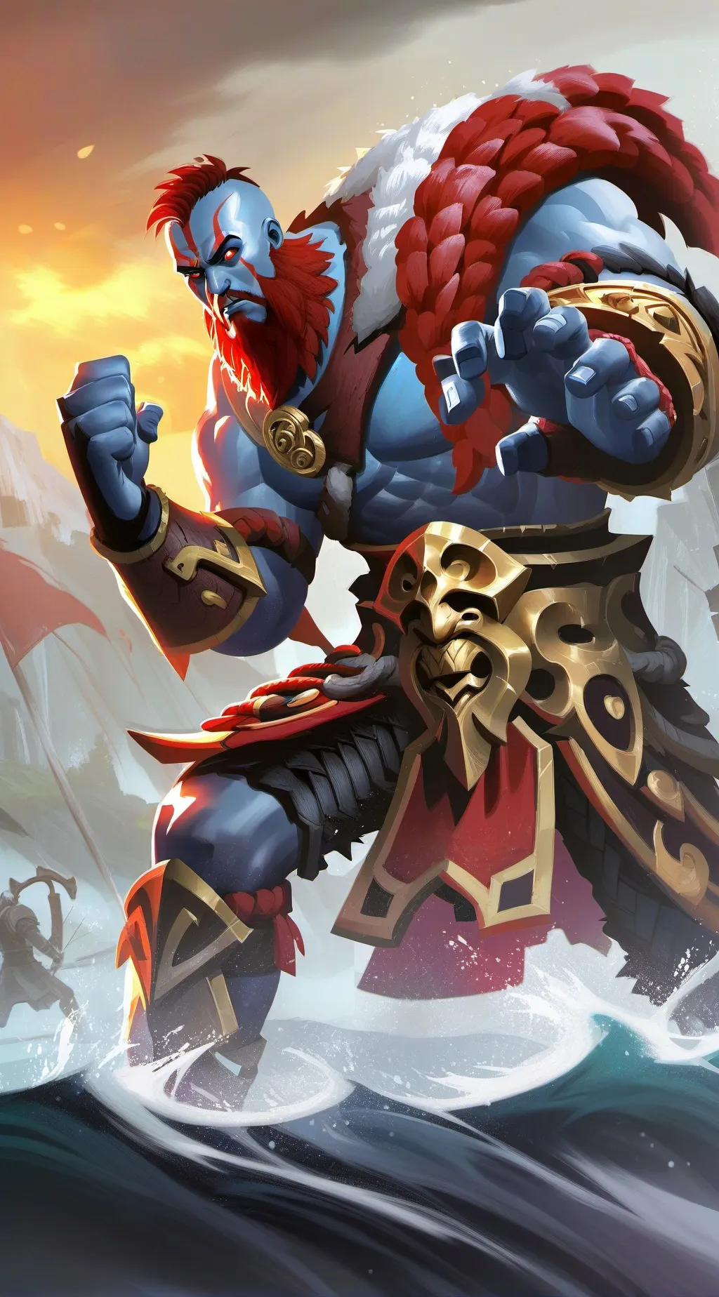ai character: ares background