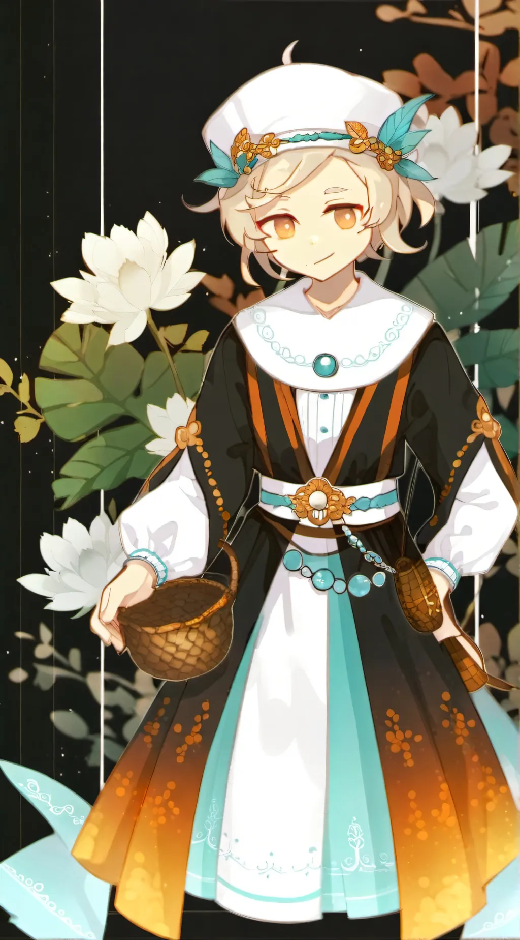 ai character: Cashier! background