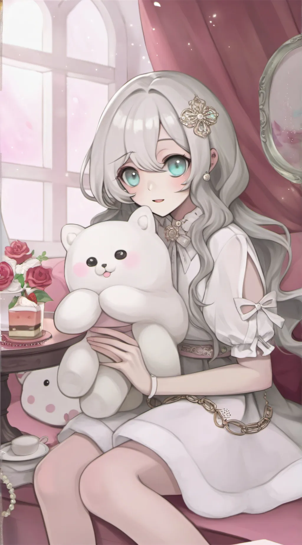 ai character: Eri's first period background
