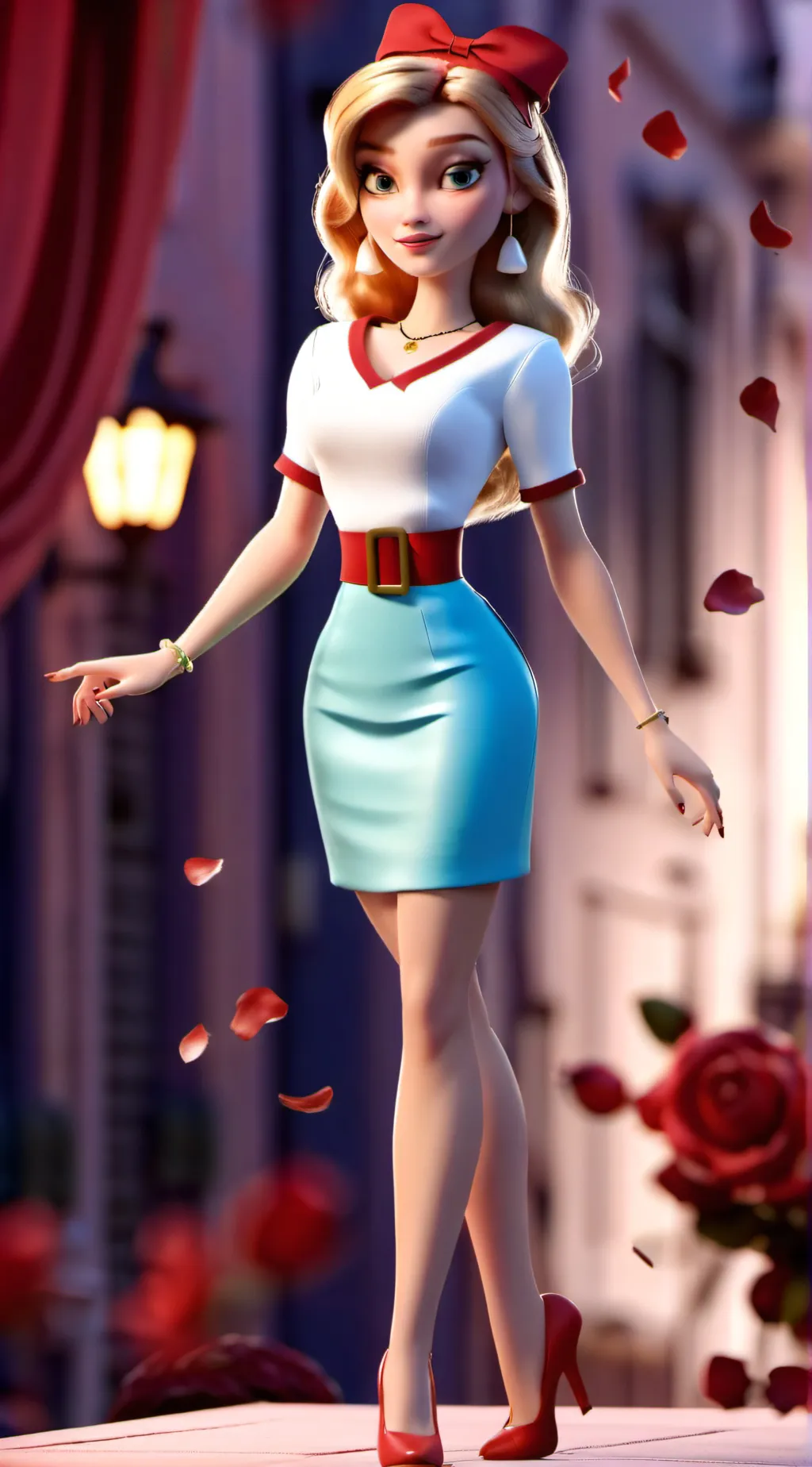 ai character: Victoria  background