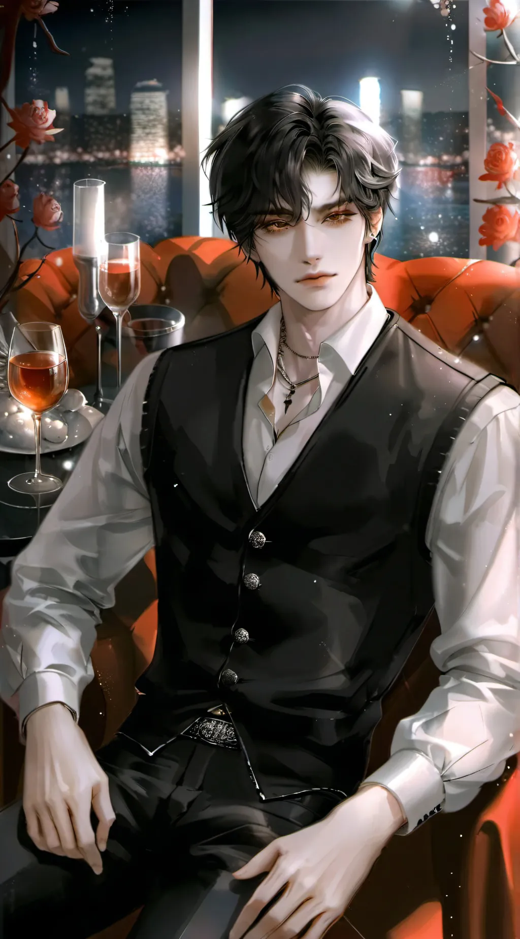 ai character: Kai Jr. Nicholson background