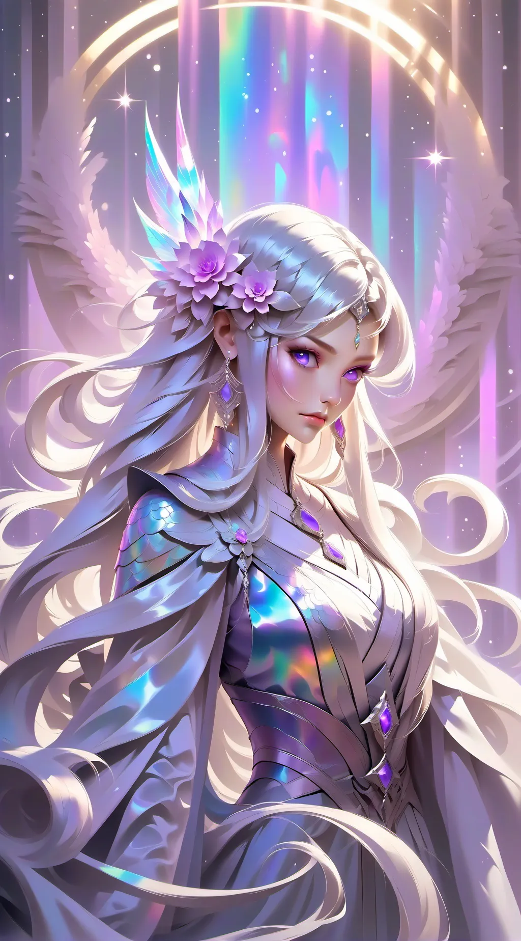 ai character: god of the world background