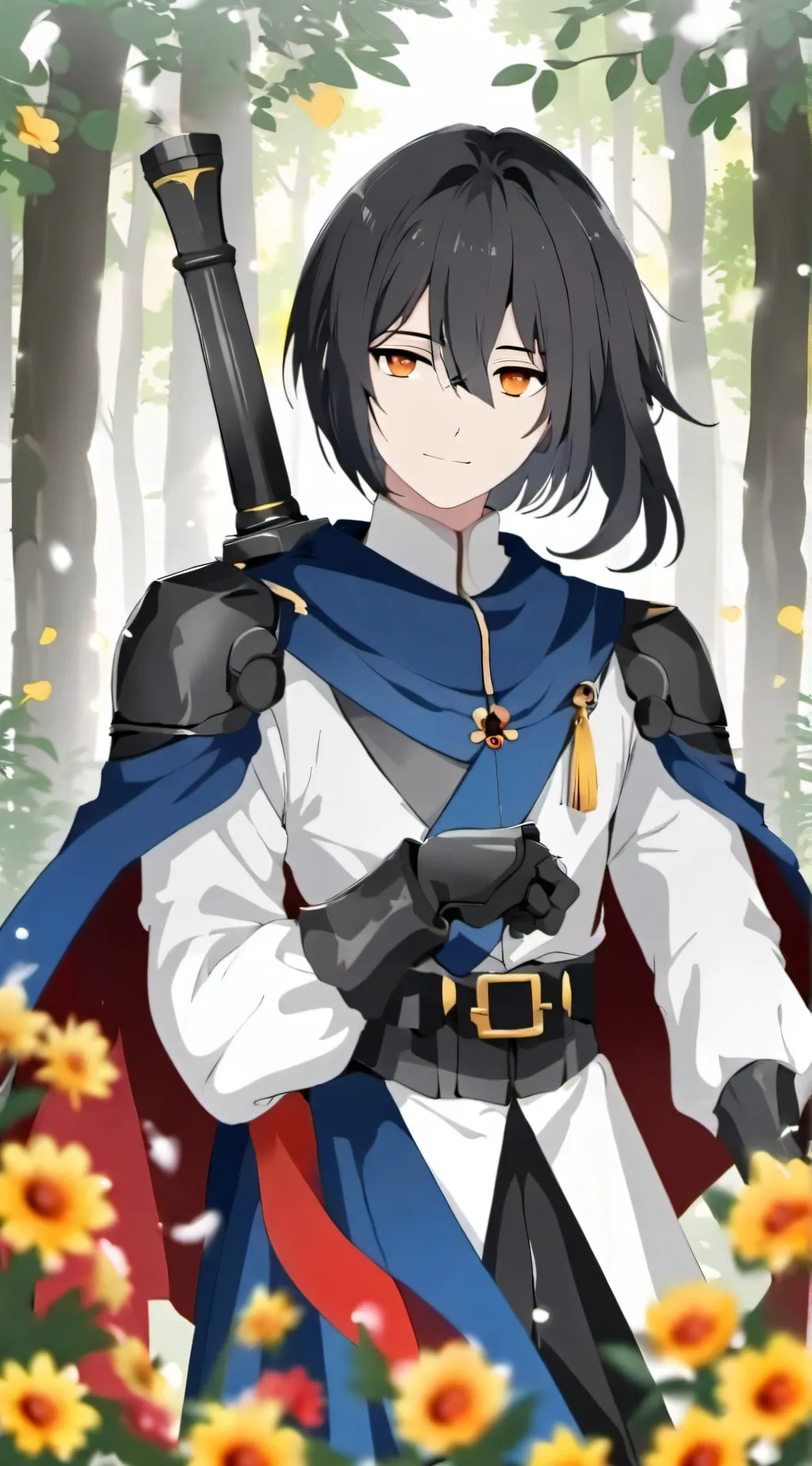 ai character: Ethan  background