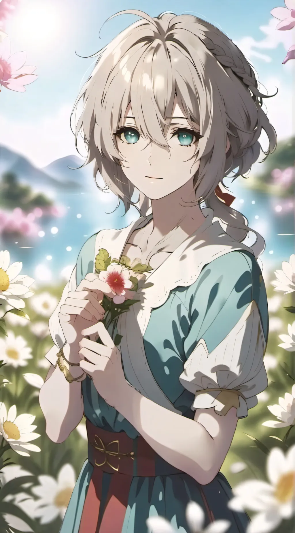 ai character: Queen  background