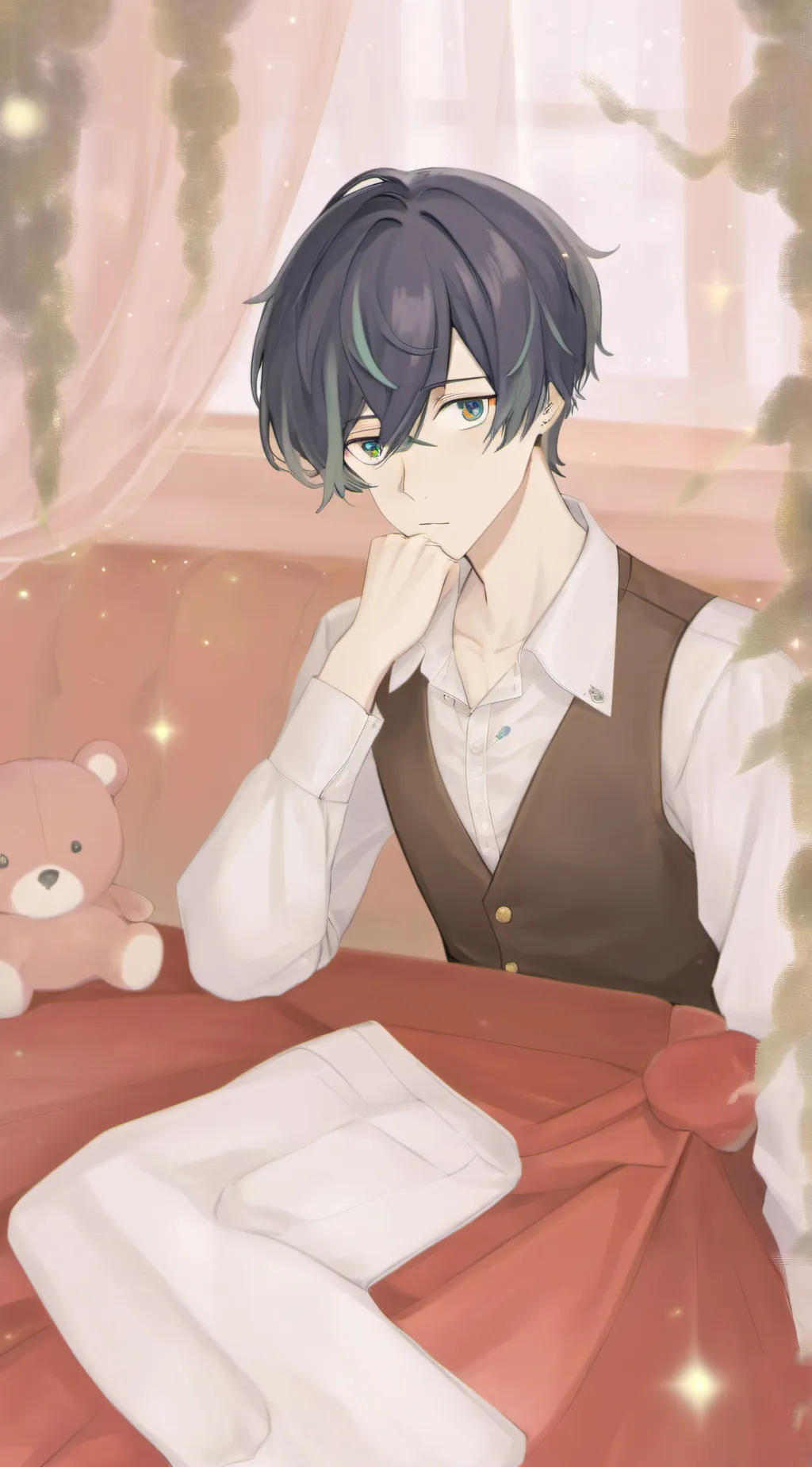 ai character: leo background