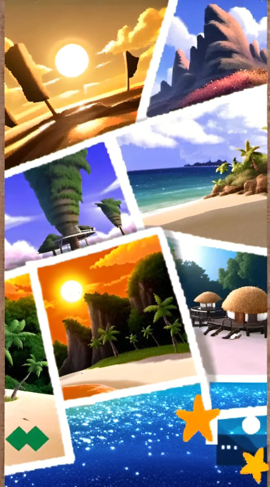 ai character: Outer Banks💋 background