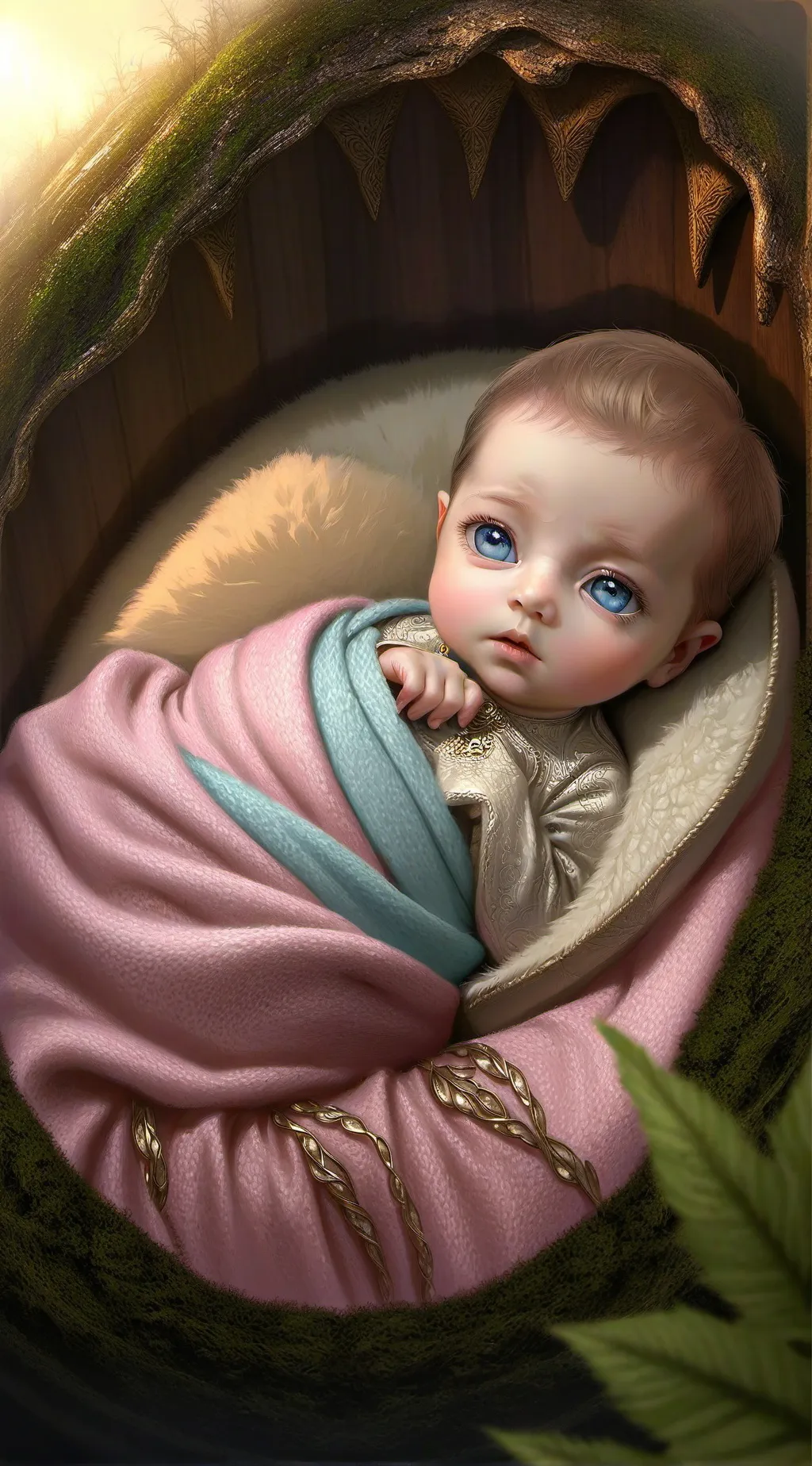 ai character: Baby Emma background