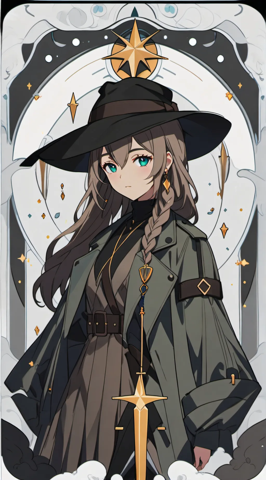 ai character: Cosette Toussaint background
