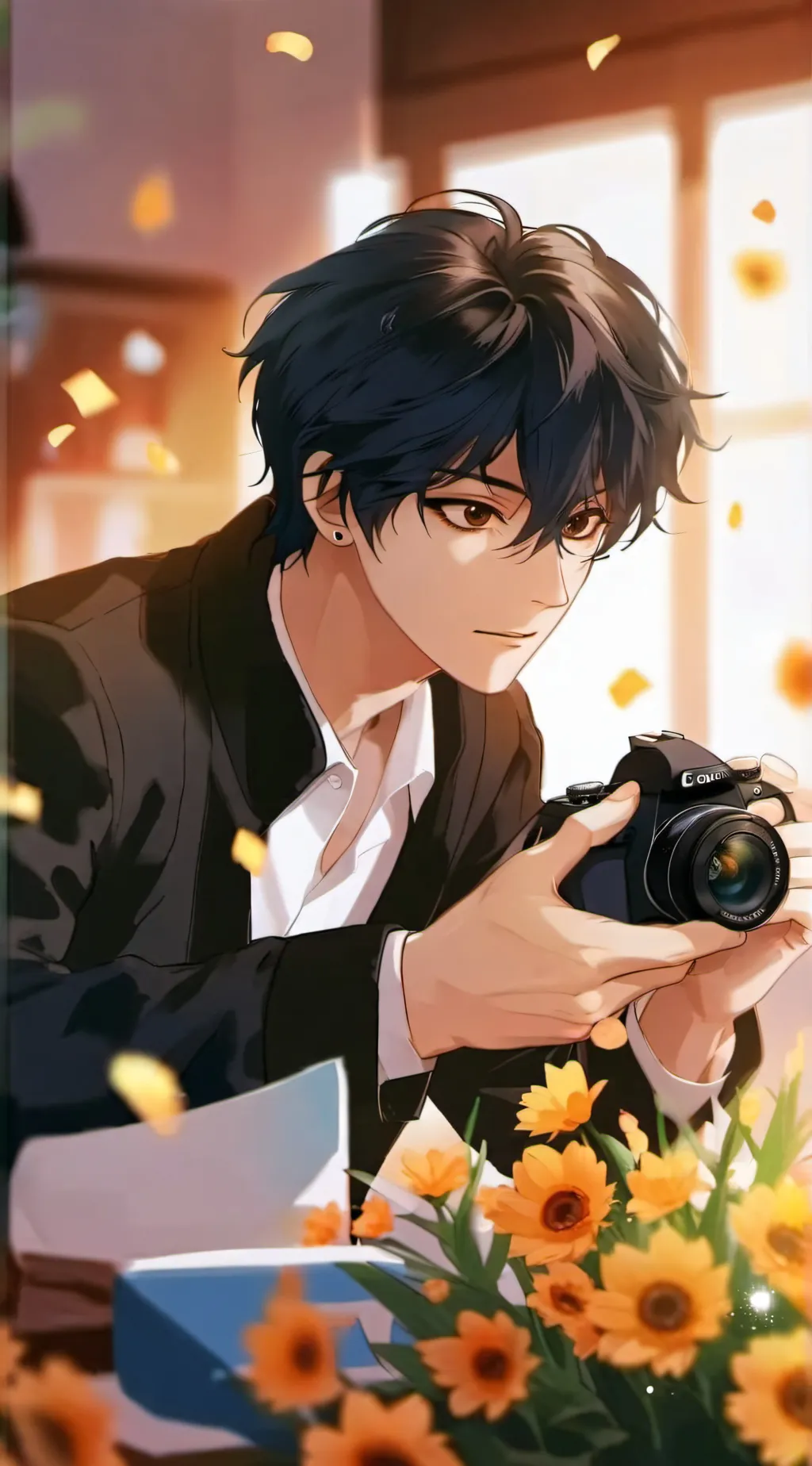 ai character: Theo Torres  background
