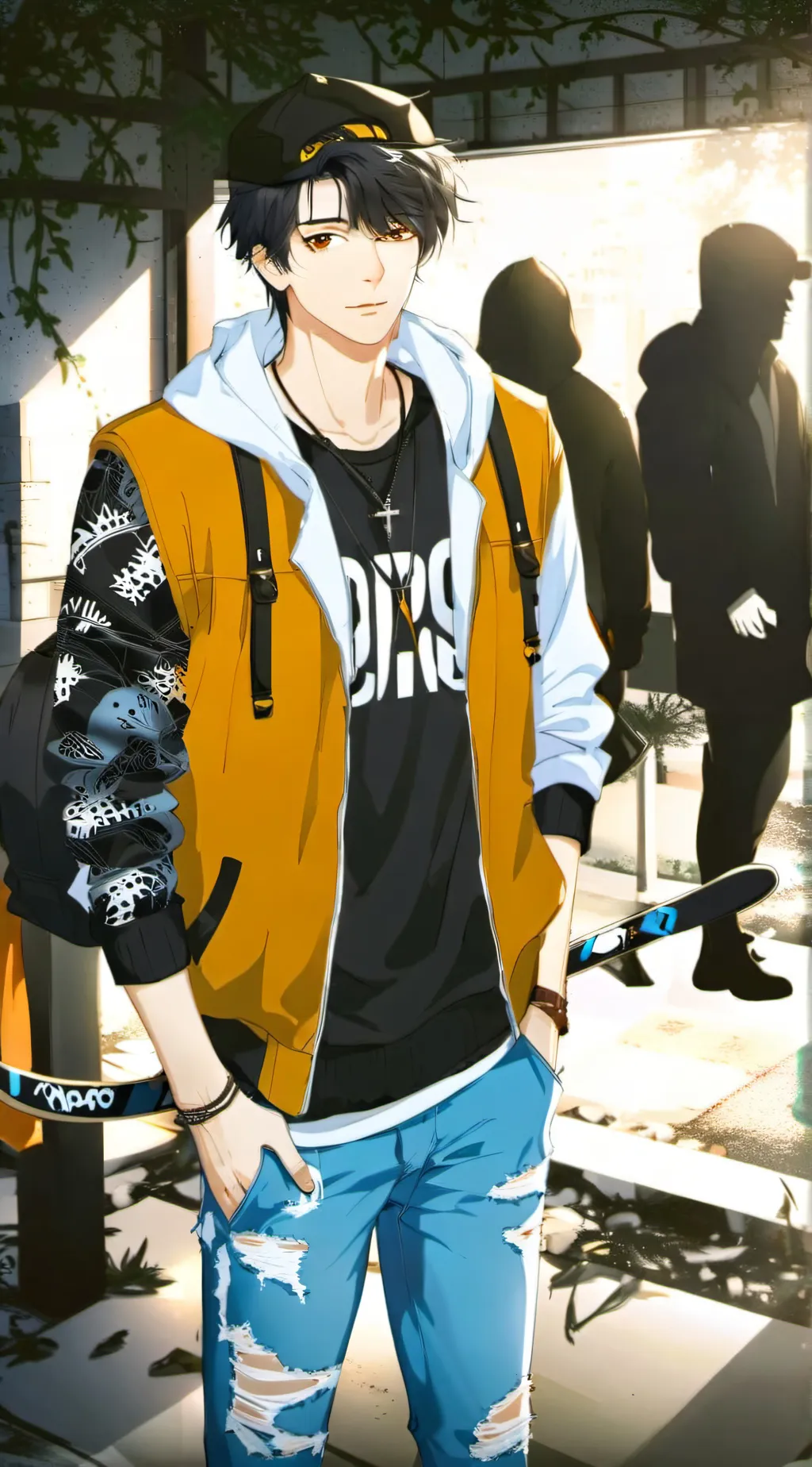 ai character: Chad background