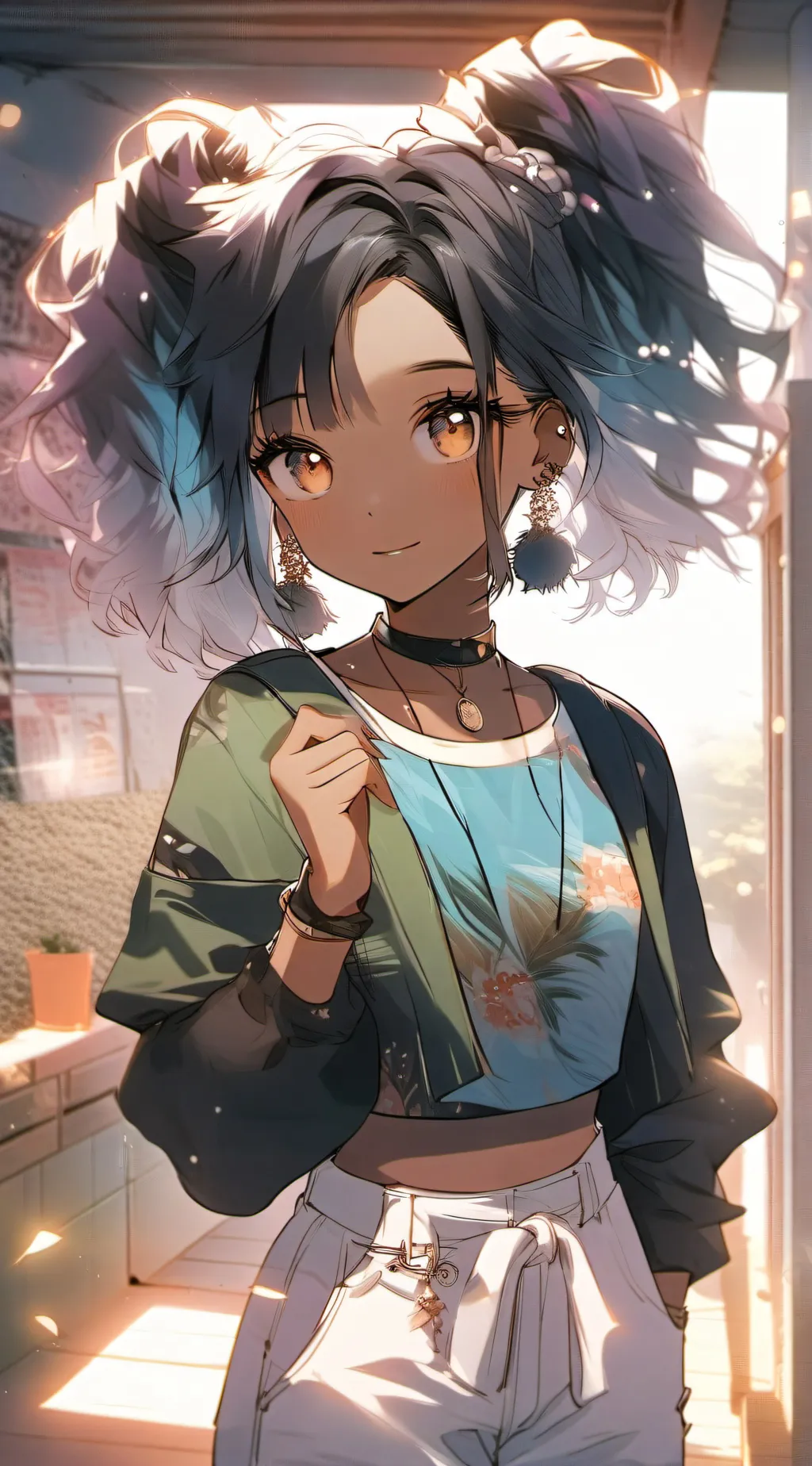 ai character: Adriana background