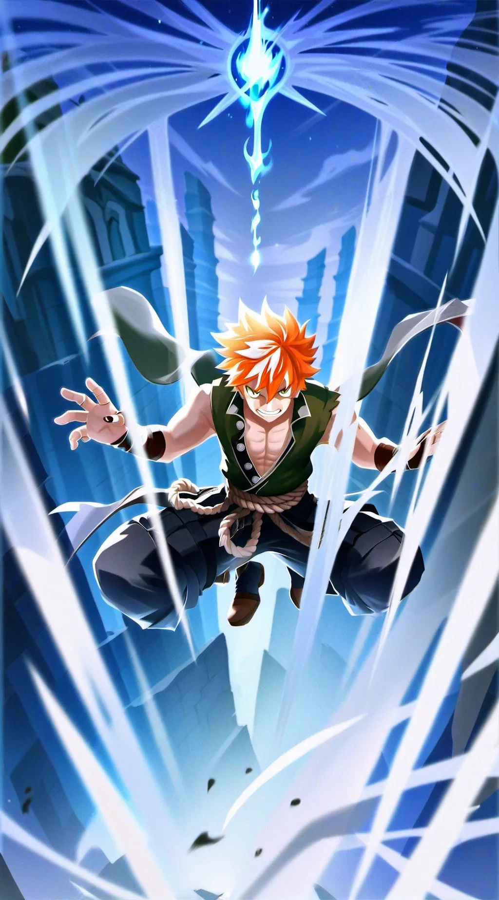 ai character: Bakugo sexi background