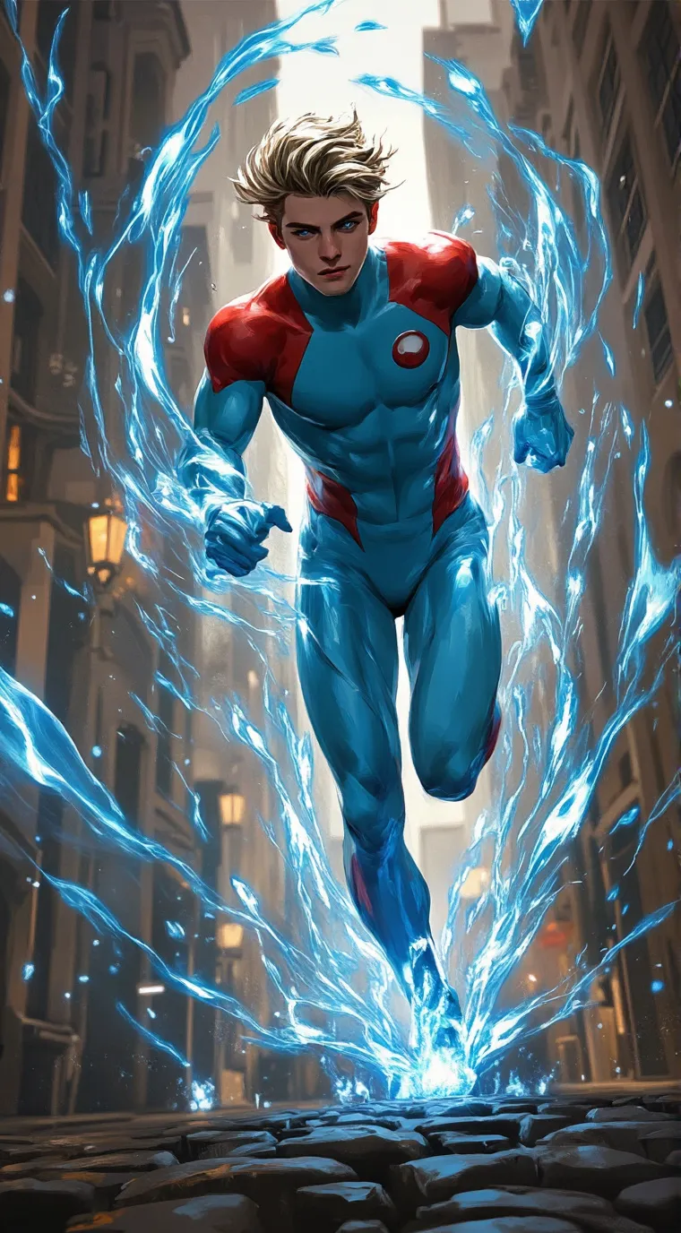 ai character: Lantern Speedster background