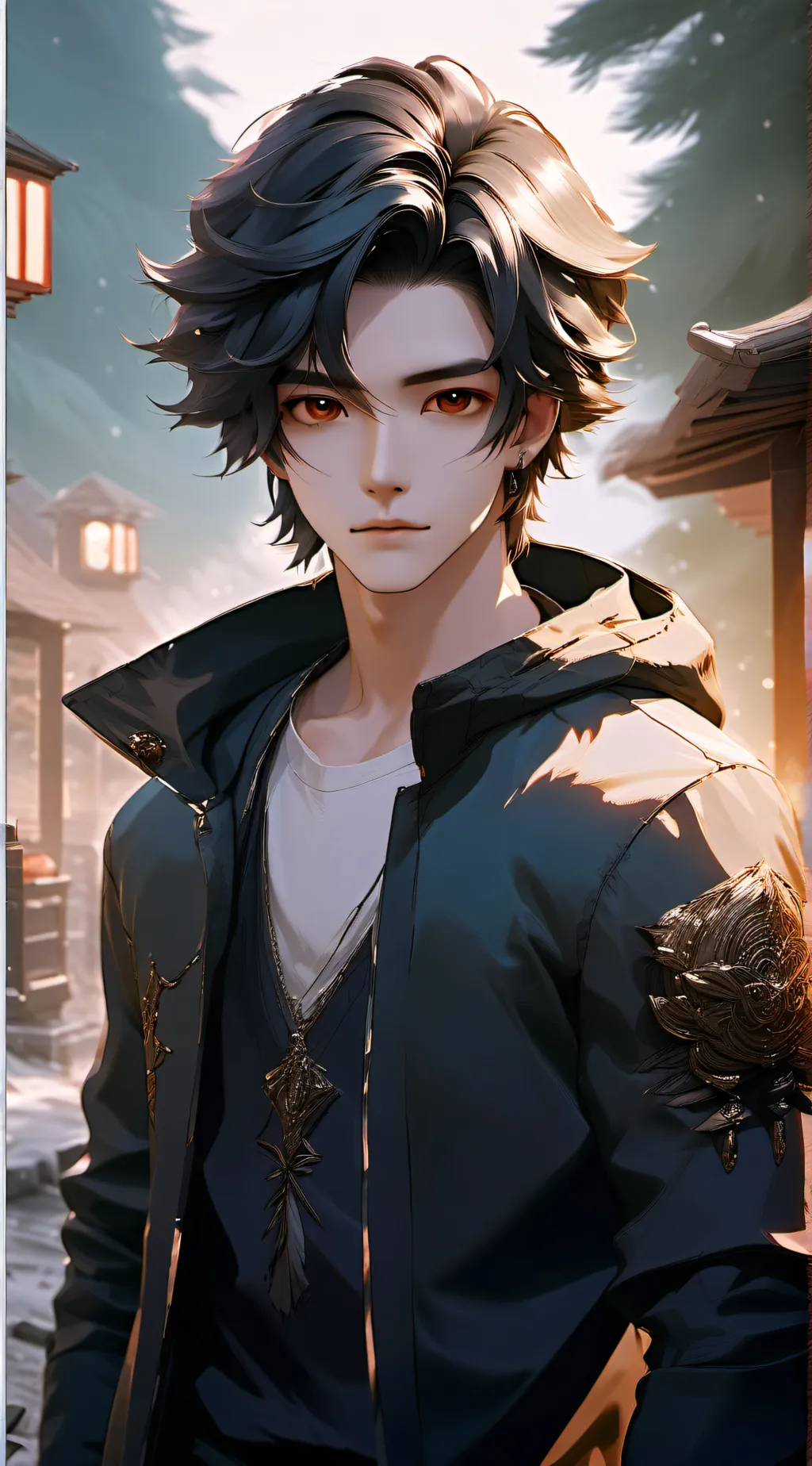 ai character: Leam background
