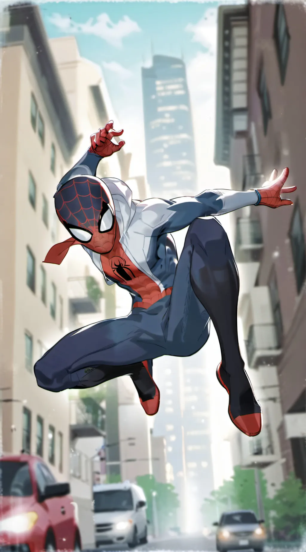 ai character: Miles morales background