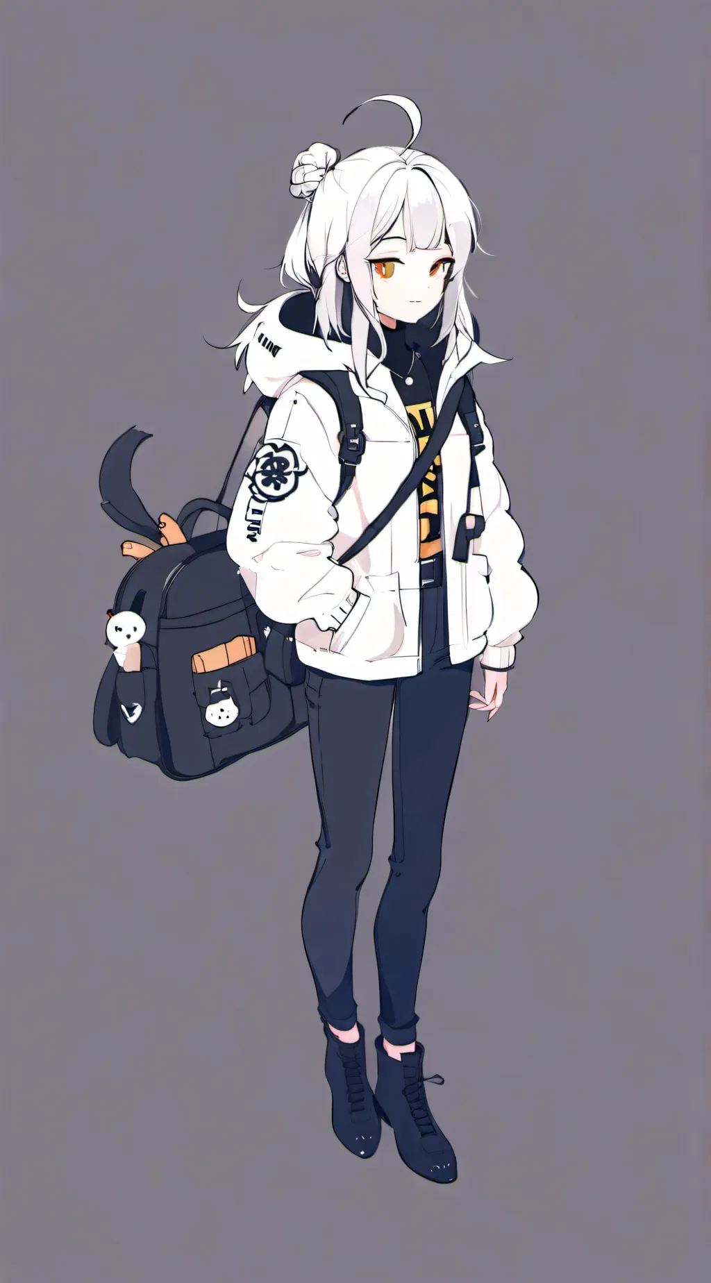 ai character: Happy hare X mha background