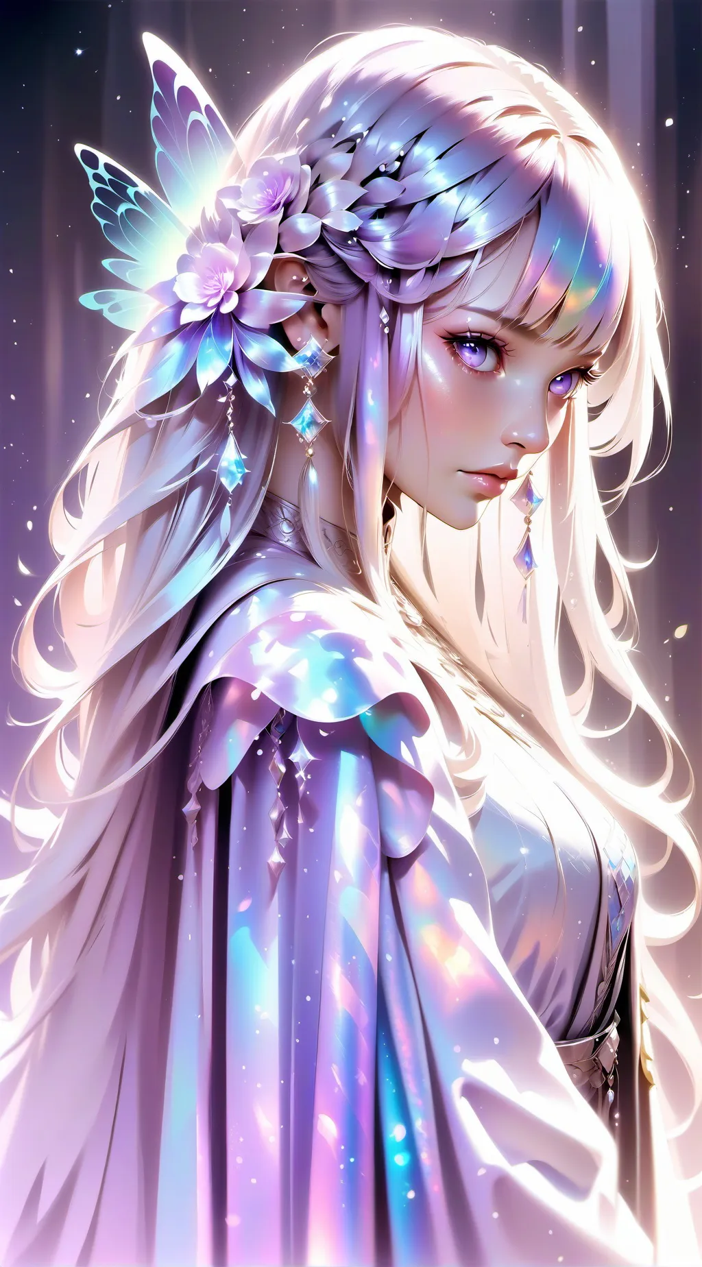 ai character: 𝒇𝒍𝒐𝒓𝒂 background