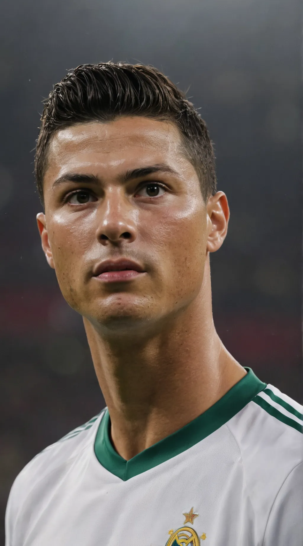 ai character: Ronaldo  background