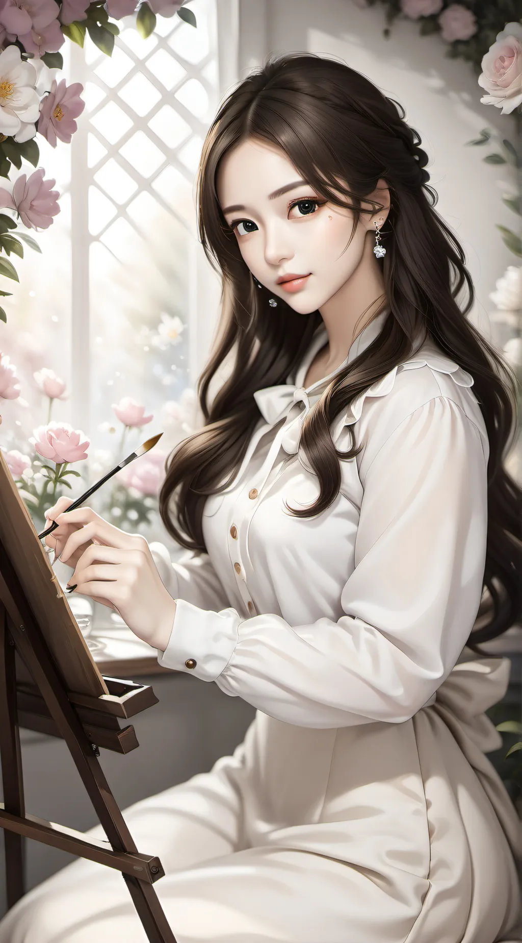 ai character: Amelia background
